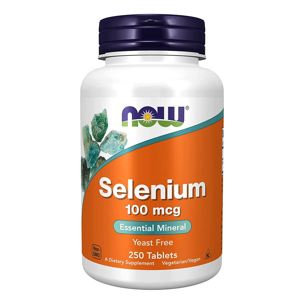 Now Foods Selenium Yeast Free Vegetarian 100 mcg, 250 Ea